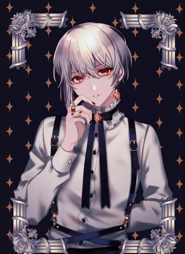 神秘的光辉.银发男子专辑