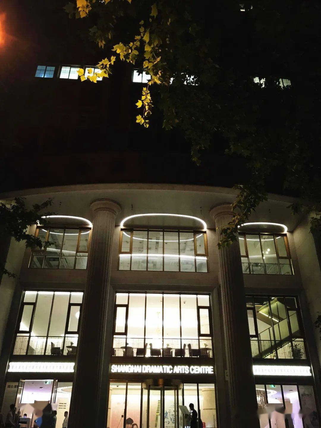 安福路288号话剧大厦的门口,终于迎来了久违的观众.