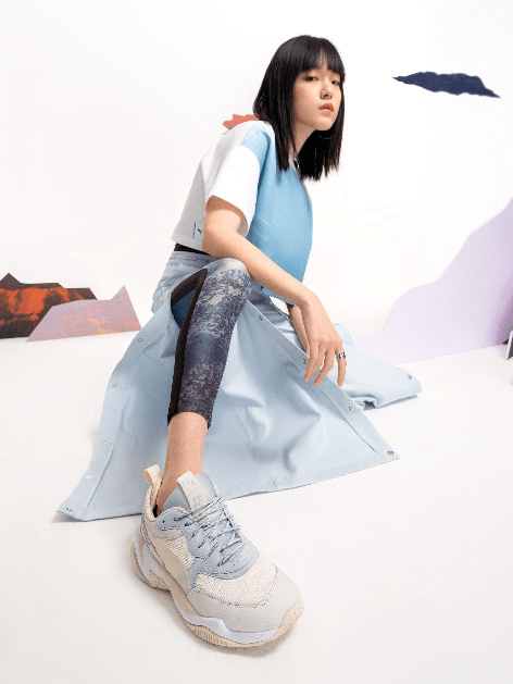 puma刘雯联名系列首度释出演绎多样夏日潮搭