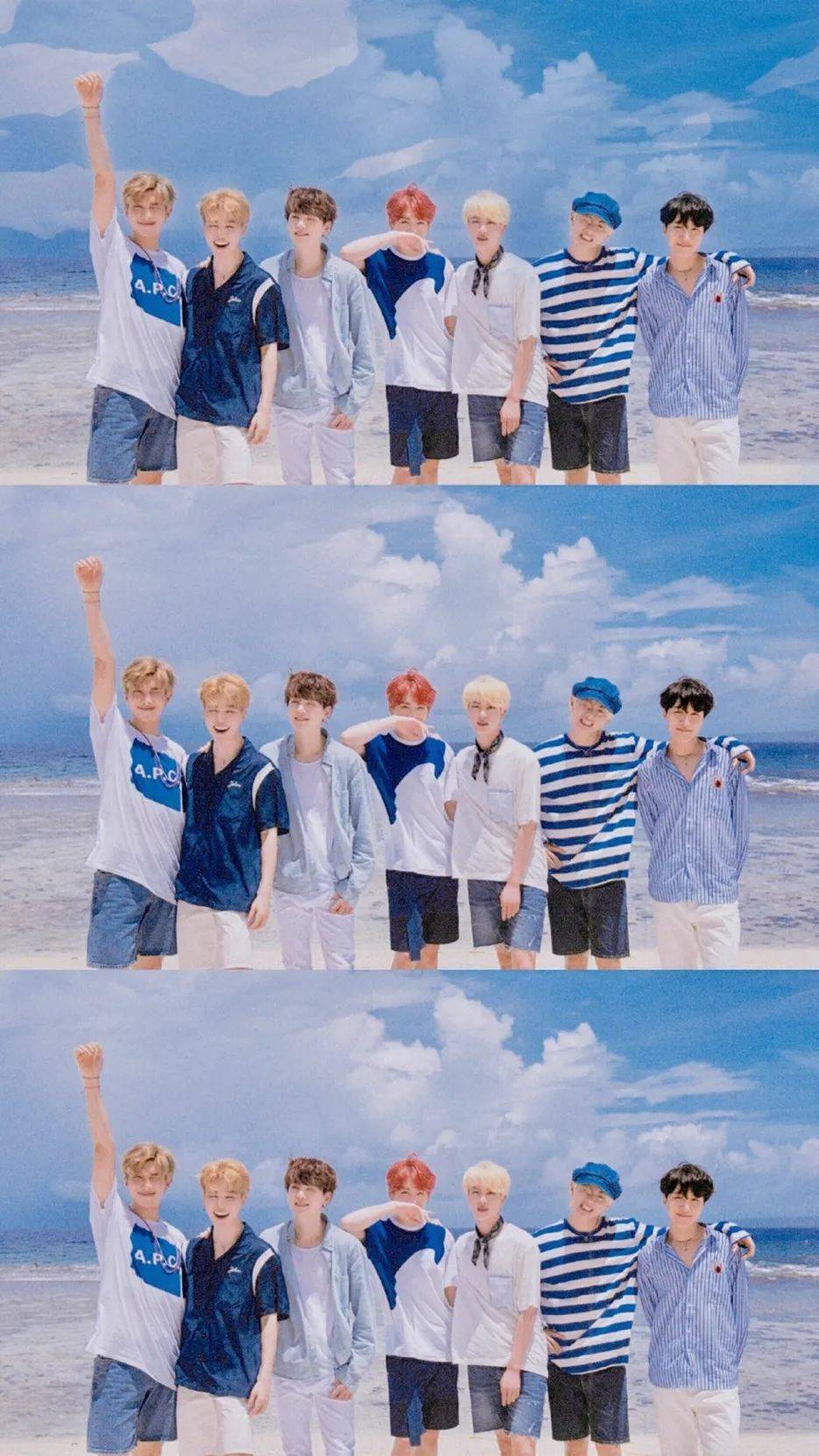 防弹少年团七周年快乐鸭bts