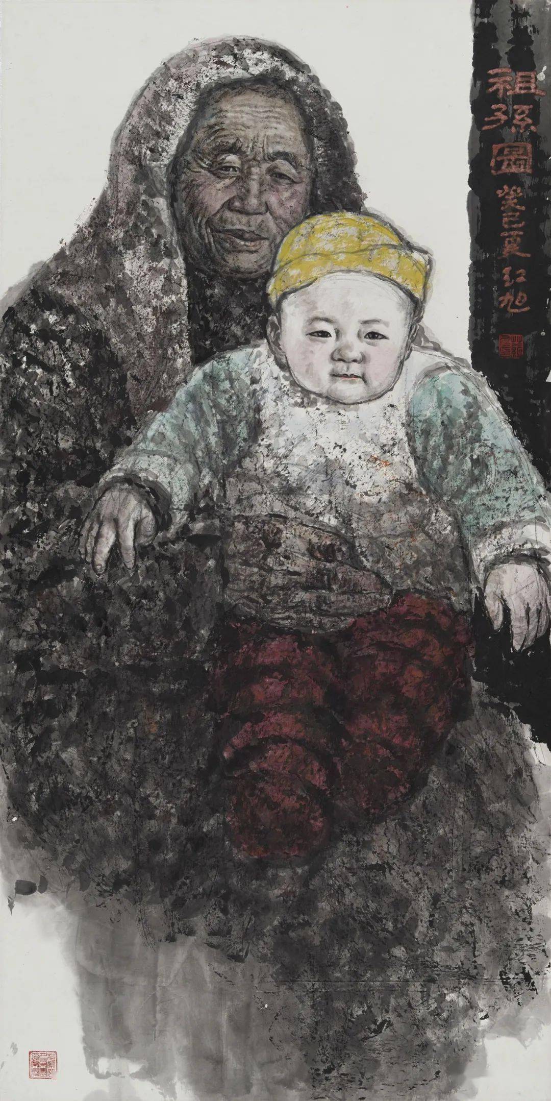 画韵人物品读艾红旭作品赏析