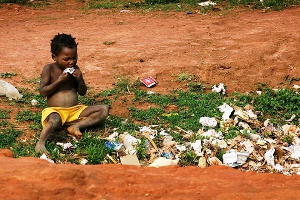 恶劣的生存环境是导致南部非洲贫困的重要原因 图片来源:利比里亚通讯