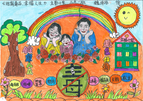 江海街禁毒绘画大赛投票正式开启,快来pick你最喜欢的画作吧!