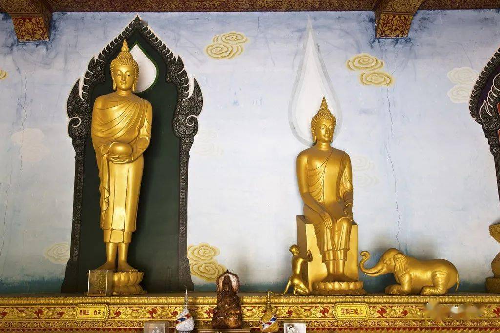 你知道傣族寺庙中的"星期殿"吗?去勐泐大佛寺看看你的守护神