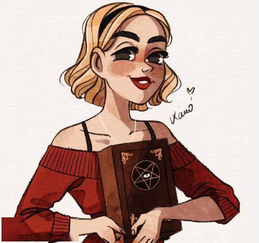 美式人物肖像_插画