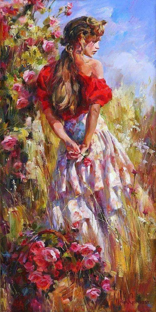 这才是油画的样子俄罗斯一对画家夫妻作品的魅力