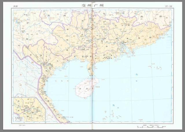 中国历史地图集（图片版）西晋-搜狐大视野-搜狐新闻
