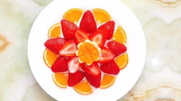 这么好看的草莓果盘给多少钱都不换