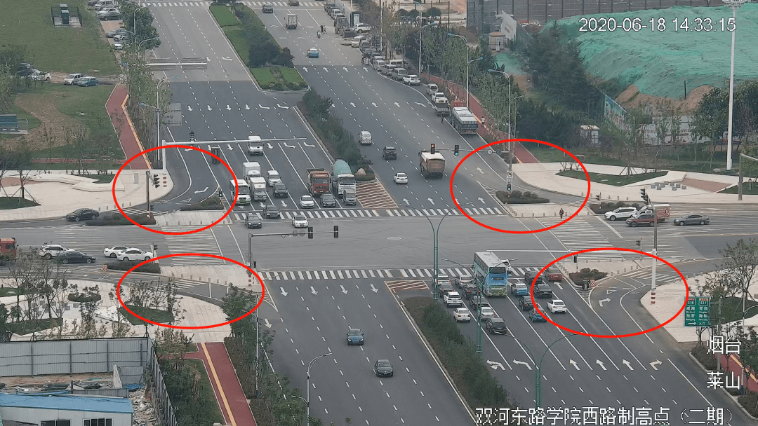 烟台市区新增11处右转专用道该怎么走