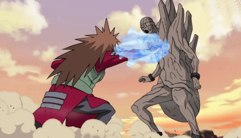 火影忍者:盘点最奇特的5只通灵兽,最后一只比雏田还美_战斗