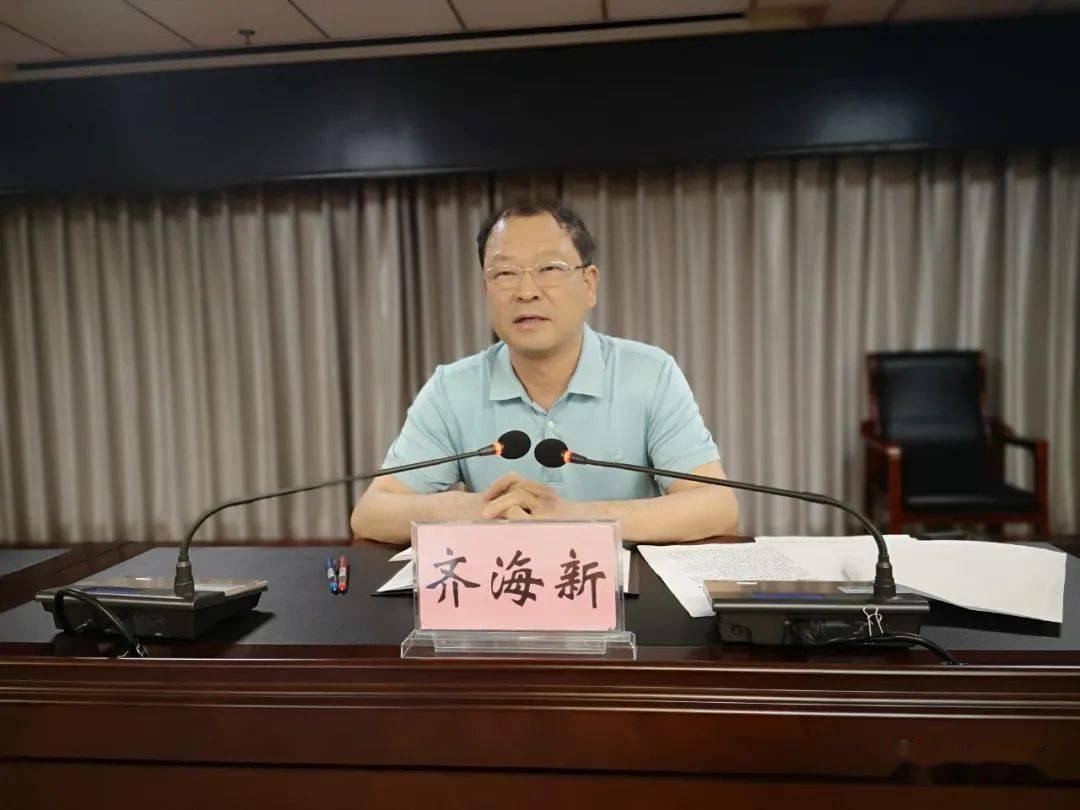 6月16日晚省厅视频会后,邯郸市生态环境局党组书记,局长齐海新立即