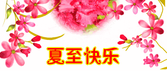 夏至图片带字带祝福语夏至快乐动图表情包大全