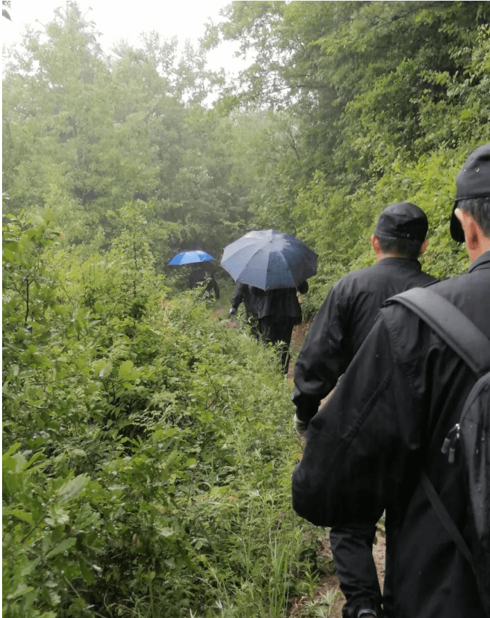 村民采药走失,警民丛林搜救