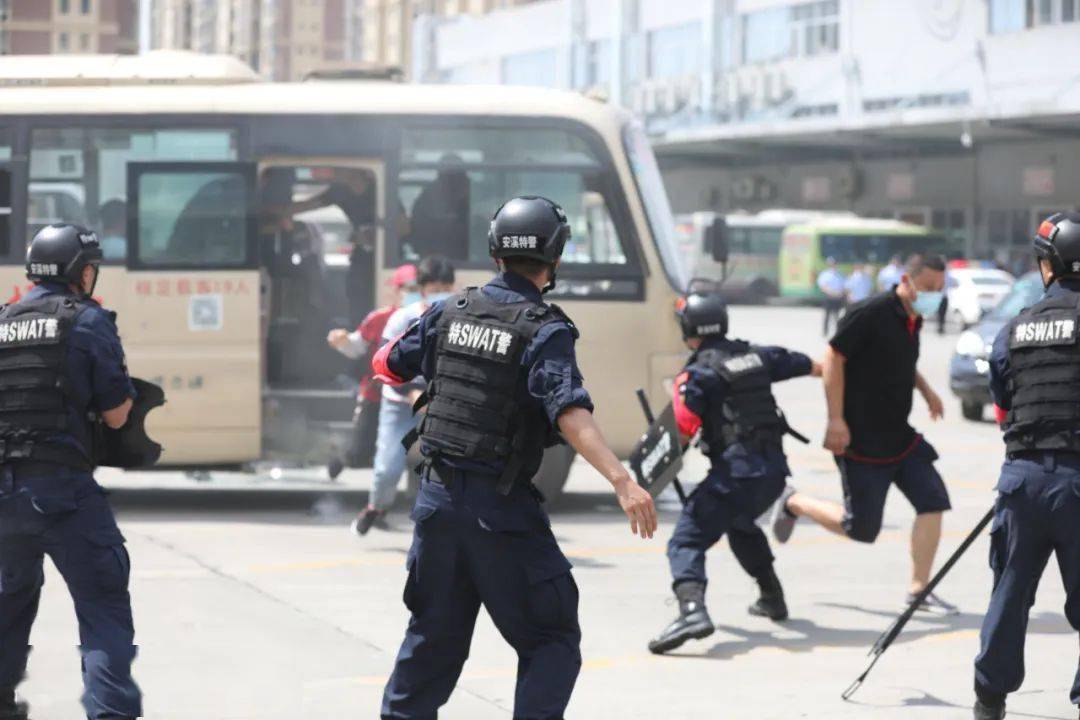 超燃安溪光德车站反恐演练现场直击