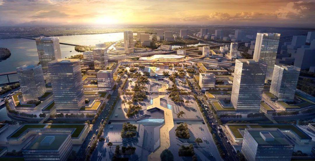 目前长三角一体化规划纲要已经明确,苏州南站(汾湖站)正处于先行启动