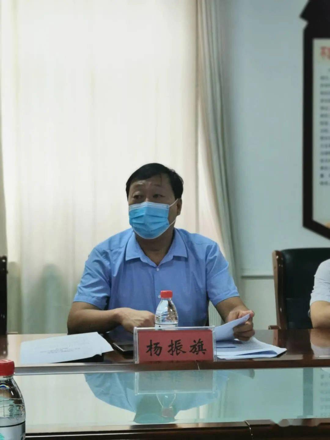 曲周县人大联动监督第三组到第四疃镇,河南疃镇进行督导视察