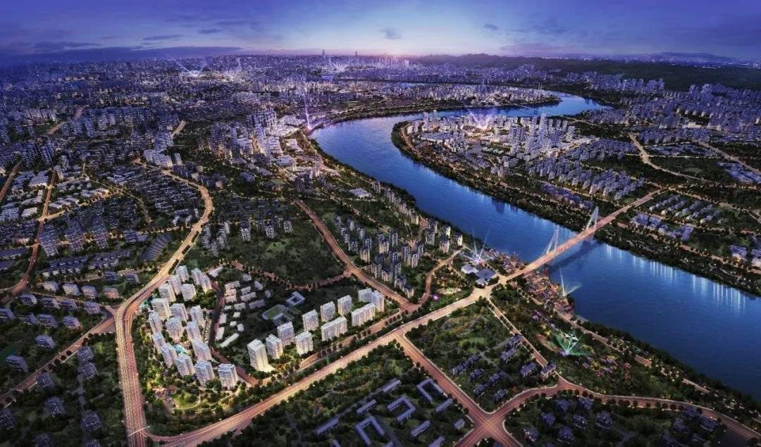 按照规划,九龙半岛至钓鱼嘴半岛长江沿岸,定位为长江文化艺术湾区,与