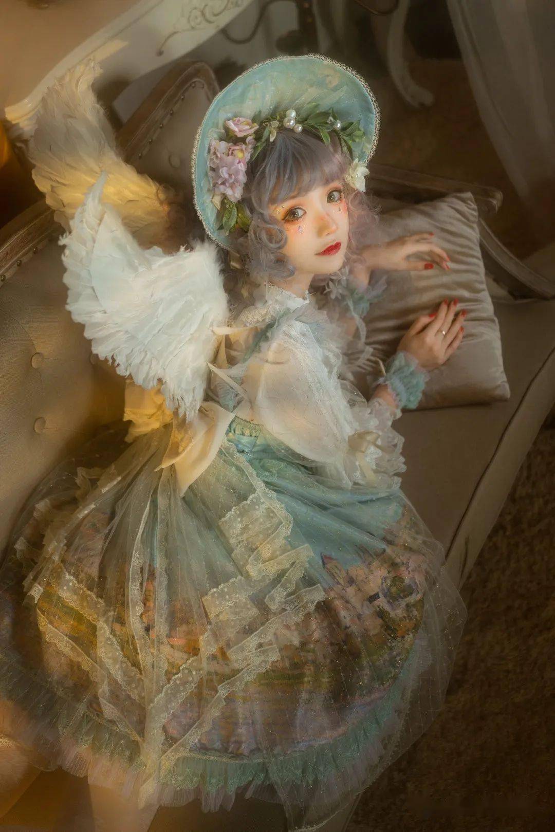 lolita花嫁华丽款安利图片