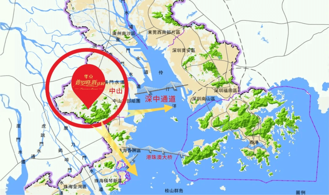 广东首提5大都市圈珠江口西岸发展格局确定中山将要出圈