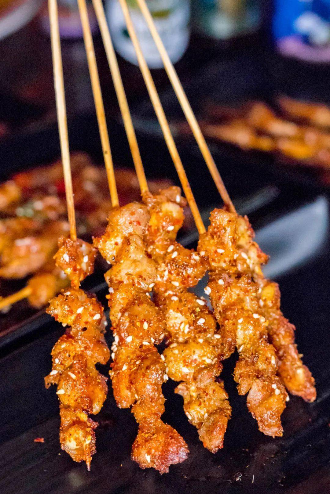 种类丰富的烤串