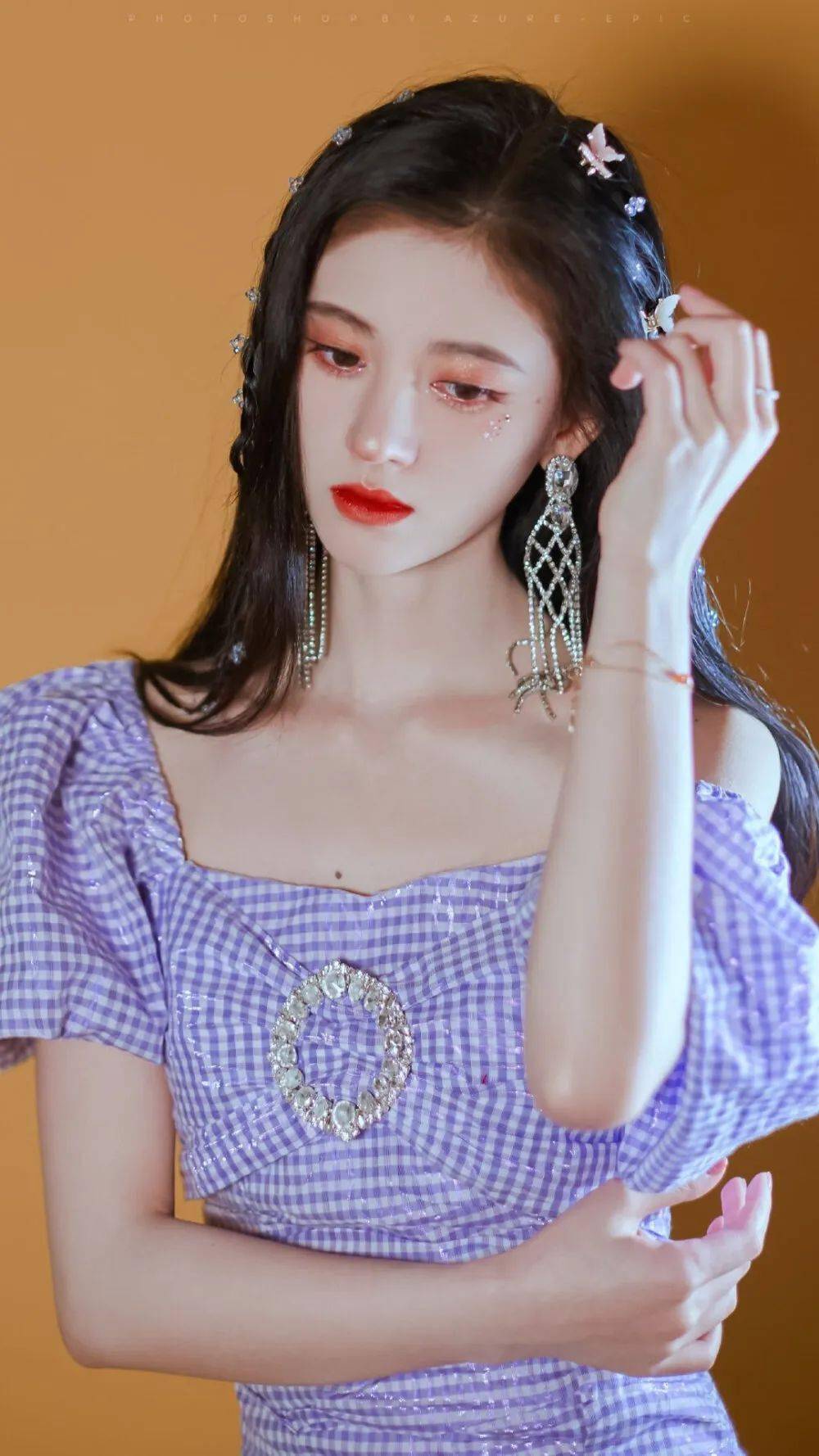 手机壁纸鞠婧祎