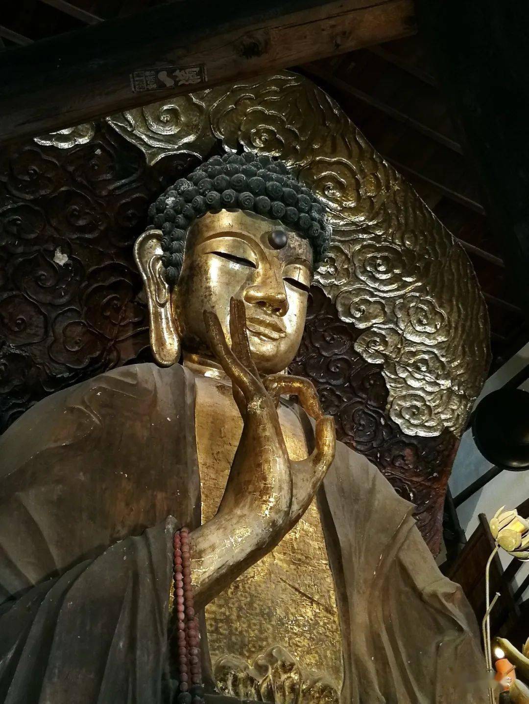 名列日本三大佛的岐阜干漆"笼大佛":老山羊分享_佛像