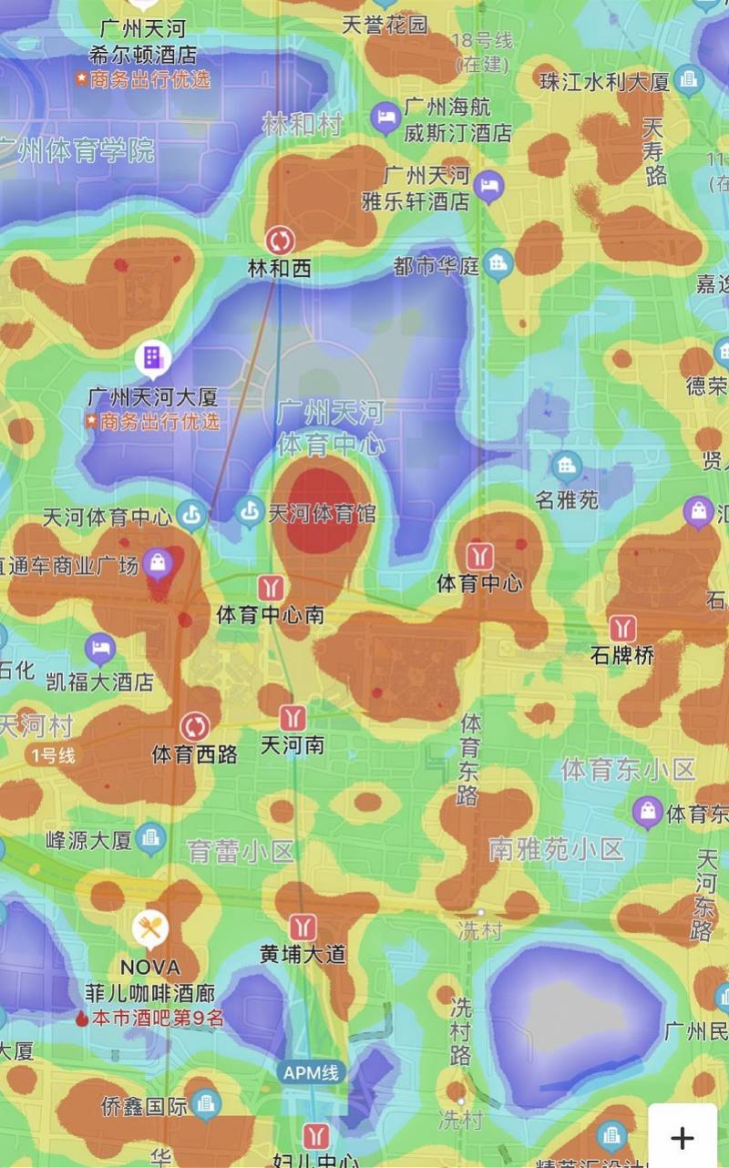热力图中的广州:端午节假期,大型龙舟赛事停办,长隆人气渐恢复