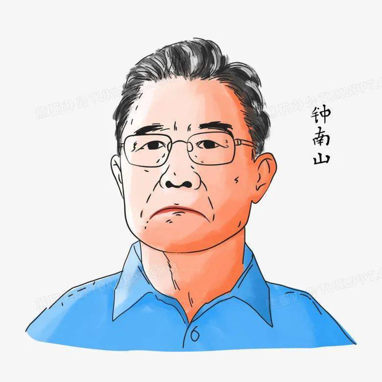 钟南山漫画 人物图片