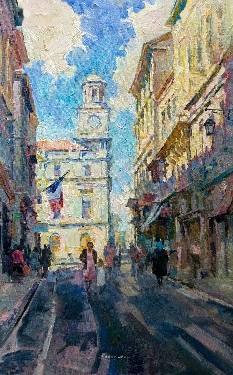 他笔下美女作品画面感很强