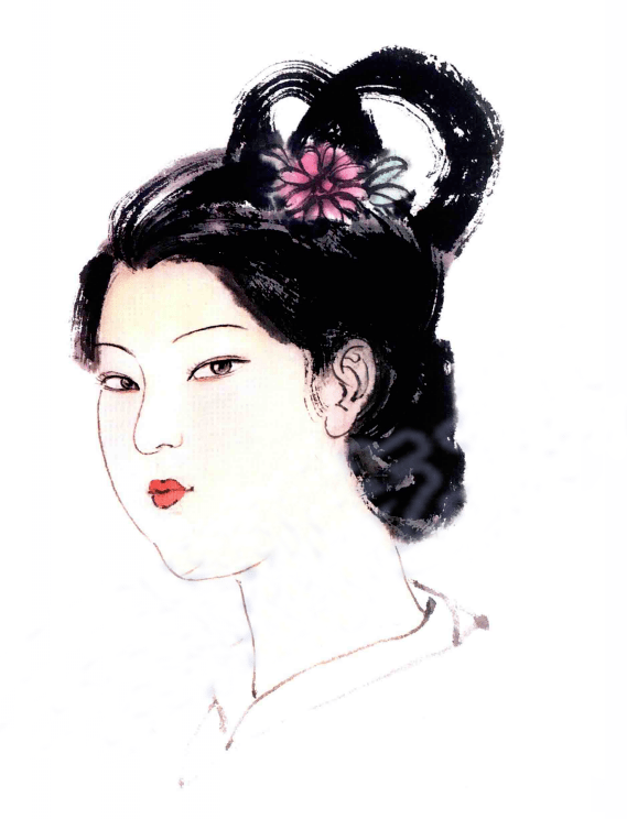 国画教程写意仕女细解