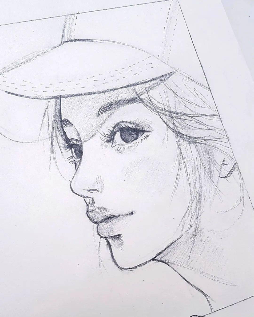 精致细腻的水彩动漫人物插画