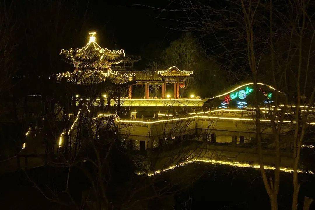 丽正园的夜景让百无聊赖的夏日夜晚燥起来吧!