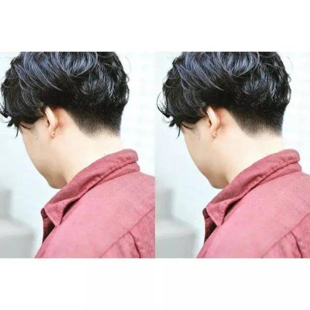 男士发型图推荐纹理中分