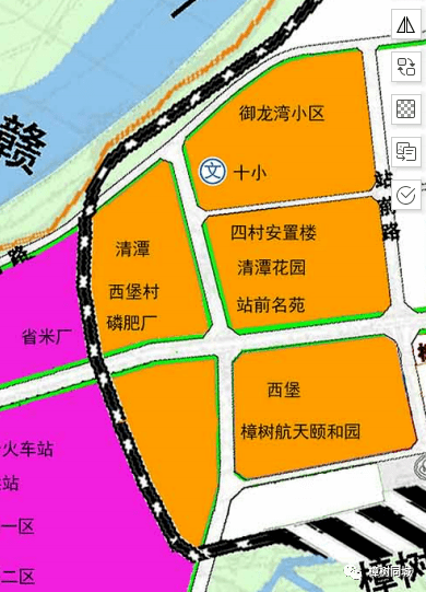 樟树市清江新城规划图图片