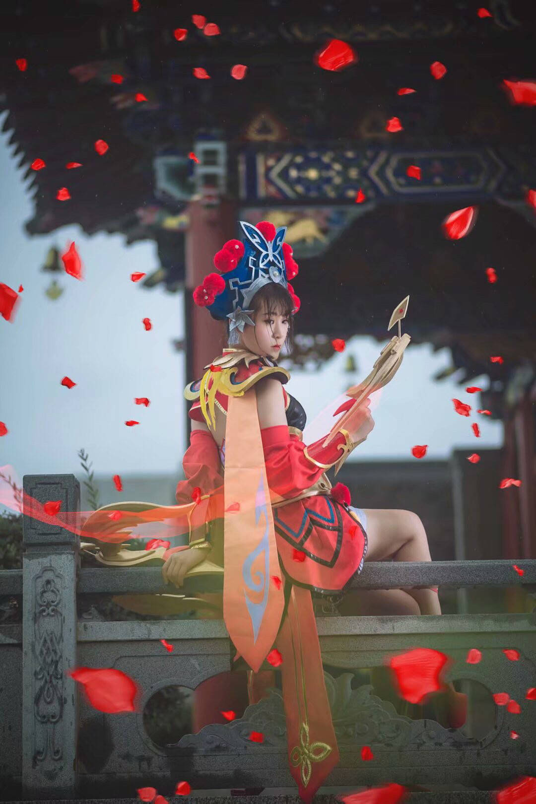 王者榮耀霸王別姬cosplay_虞姬