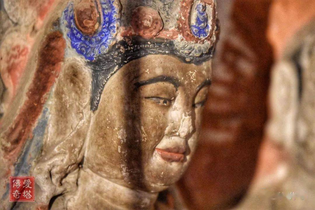 【原创】四川梓潼卧龙山千佛岩造像_菩萨