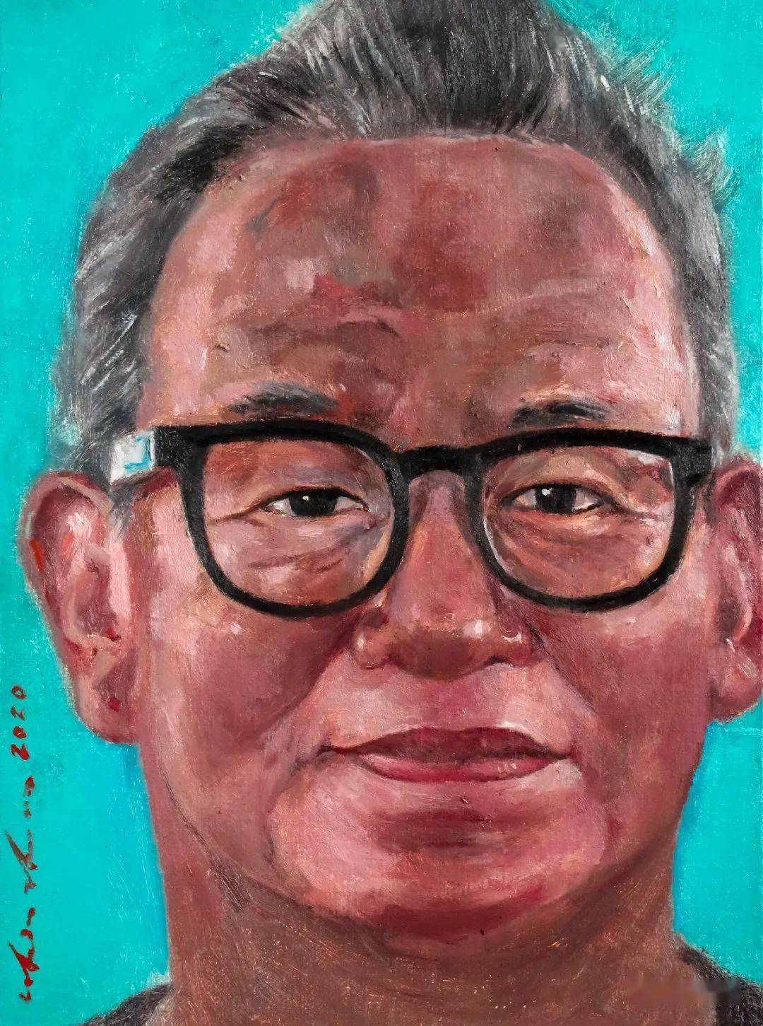 论自我自画像国际当代艺术家语义图像网络展前浪篇