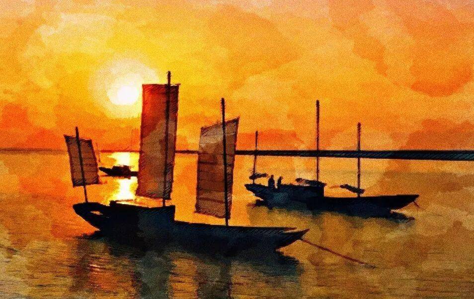 当鄱阳湖变成了水彩画你一定没见过这样的风景