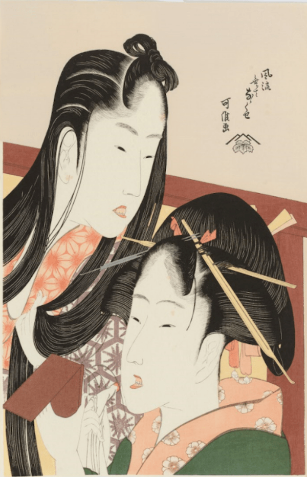 "梦回江户"上海展出:看浮世绘的黎明,高峰与颓废美