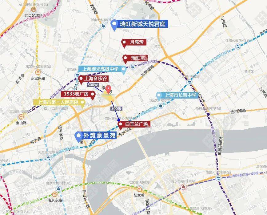 上海嘉兴路地图图片