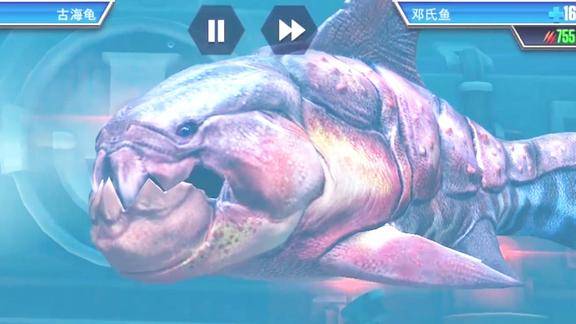 班克侏罗纪世界进化蛇颈龙vs郑氏鱼vs巨齿鲨