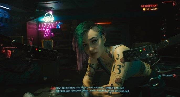 赛博朋克2077npc介绍精通超梦体验的小姐姐