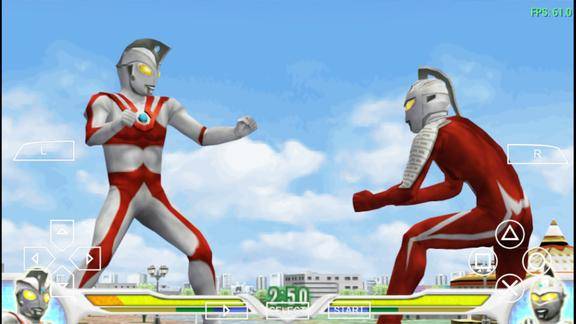 奥特曼格斗进化3双胞胎原始奥特曼pk打了平局