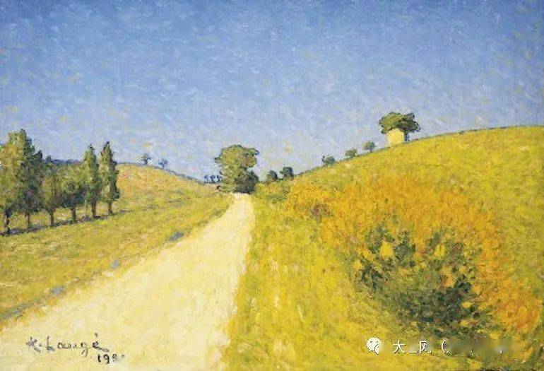 作品好过修拉的点彩派大师_劳格·阿奇勒