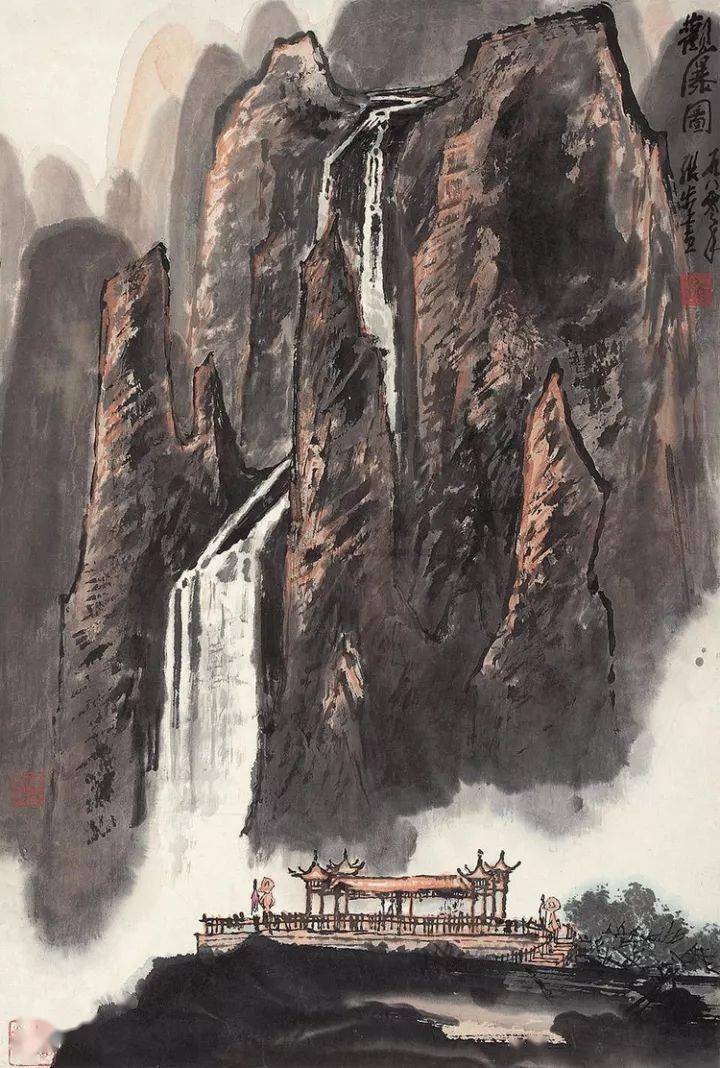 浓墨重彩写江山张步彩墨山水画赏析90幅