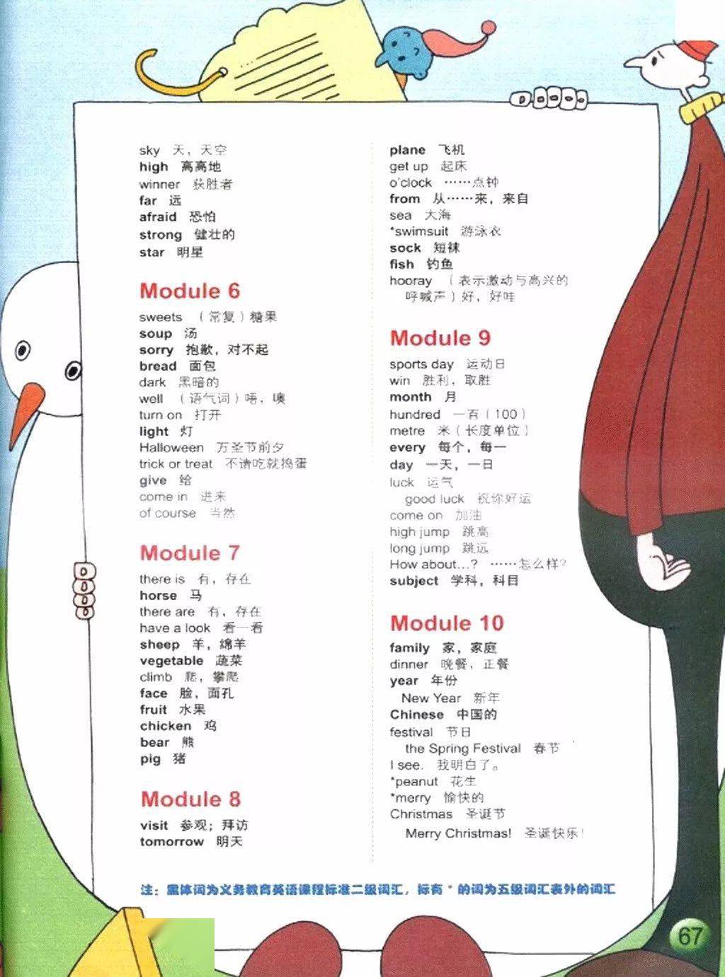 外研版小学英语四年级上册电子课本三年级起点