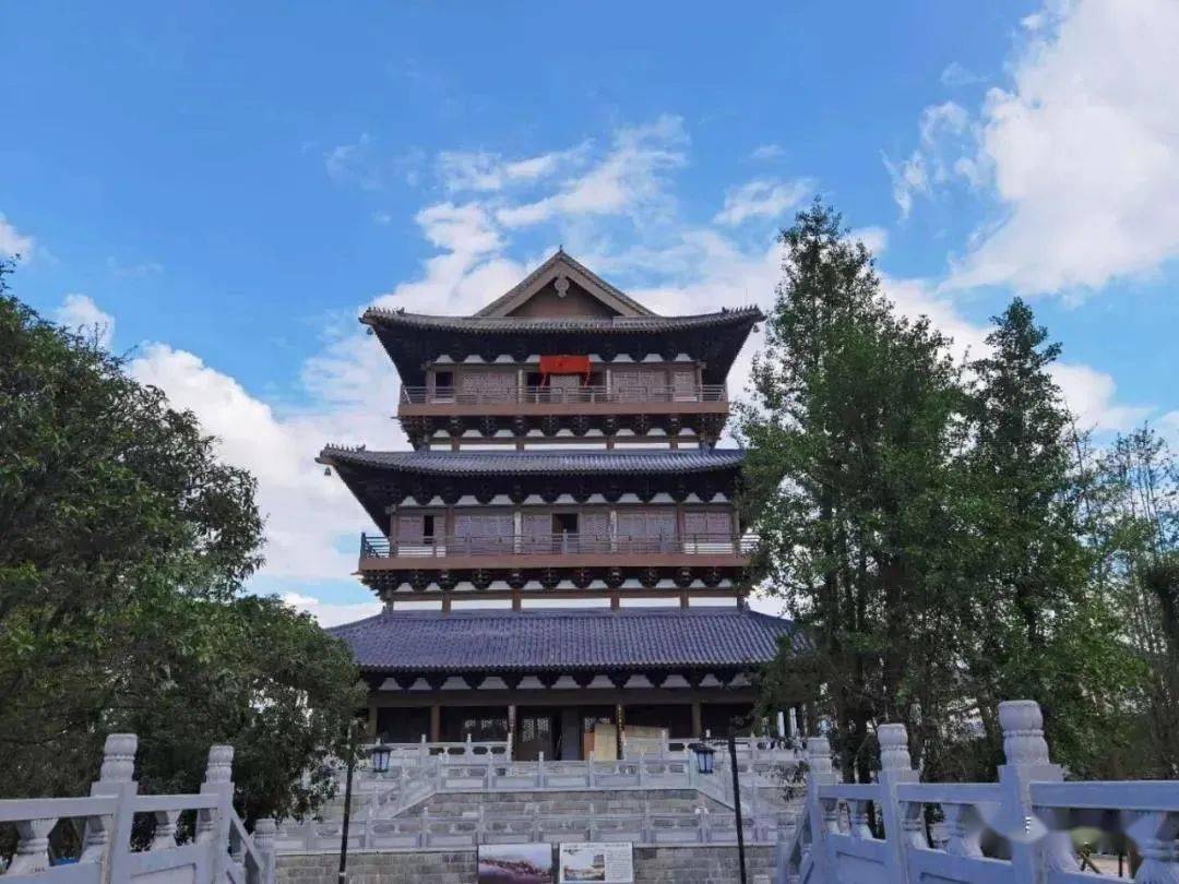 7月6日,桂林市兴安县历史文化新地标——魁星楼,白云驿建成开放,串联