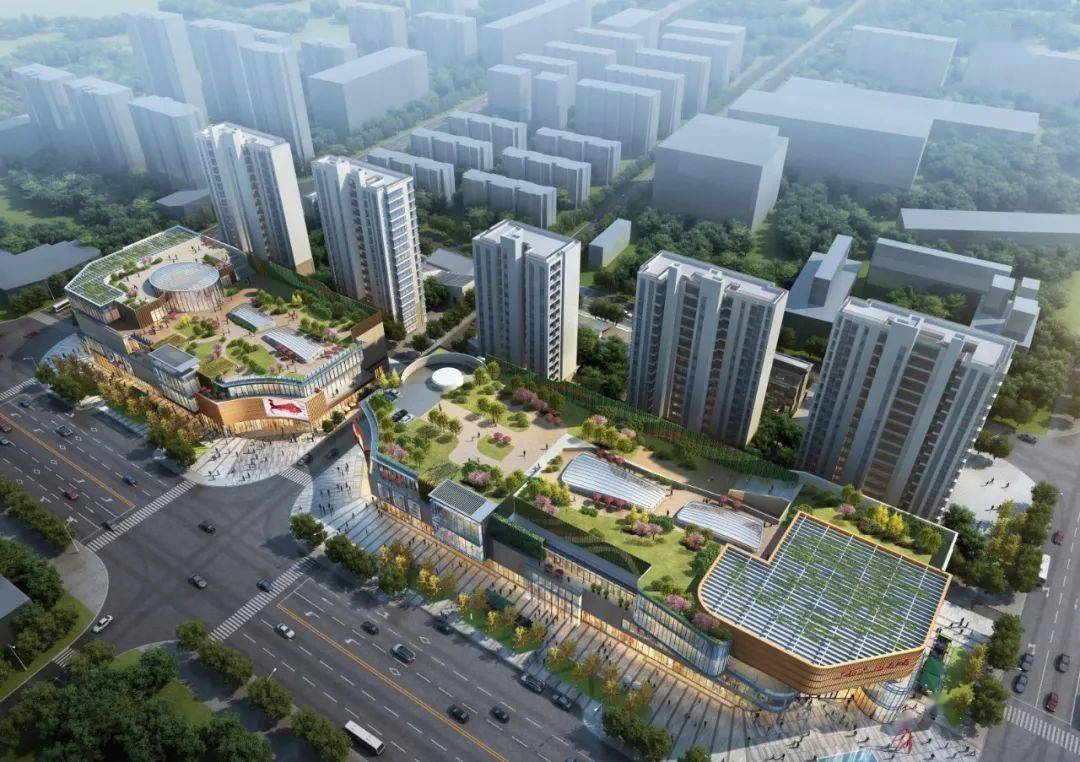 淞南附近将再添一处33万平米商业综合体效果图先睹为快