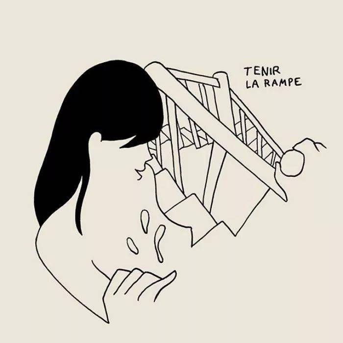 寥寥几笔化繁为简创作出让人脸红心跳的羞羞画