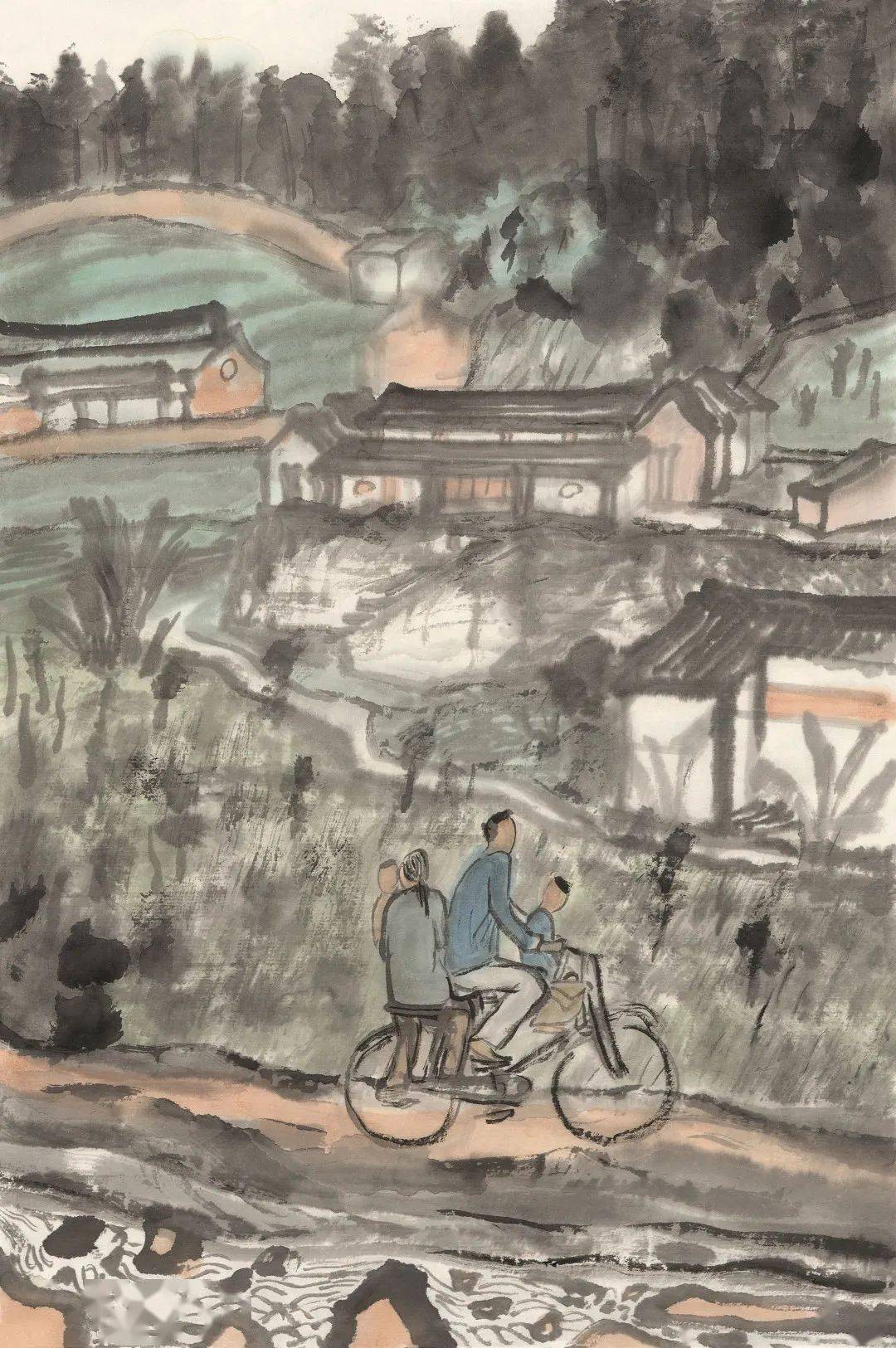 名家课堂丨方向讲解中国山水画篇①点景